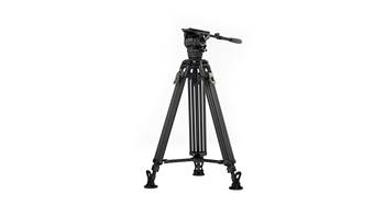 Tilta CT12 75mm Cine Fluid Head with 2-Stage One Touch Carbon Fiber Tripod 12KG