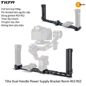 Tilta Dual Handle Power Supply Bracket Ronin RS4 RS3 RS2