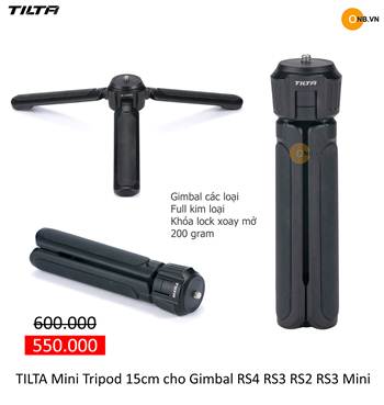 TILTA Mini Tripod 15cm cho Gimbal RS4 RS3 RS2 RS3 Mini