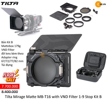 Tilta Mirage Matte MB-T16 with VND Filter 1-9 Stop Kit B