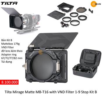 Tilta Mirage Matte MB-T16 with VND Filter 1-9 Stop Kit B