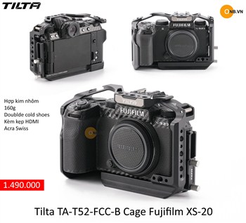 Tilta TA-T52-FCC-B Cage Fujifilm XS-20 XS20